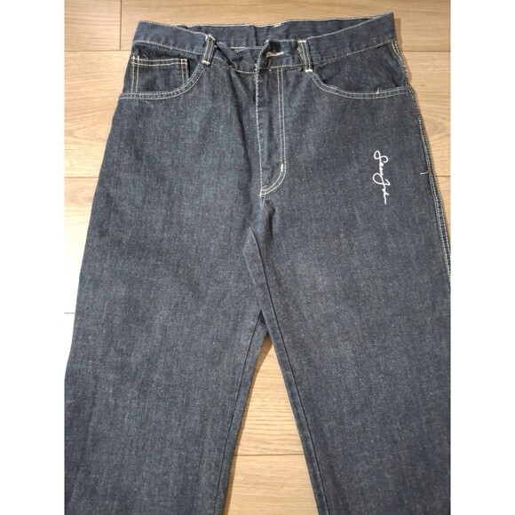 Vintage Sean John Men's Carpenter Pants 30x30 MISSING BUTTON Loose Baggy Y2K - Picture 2 of 8